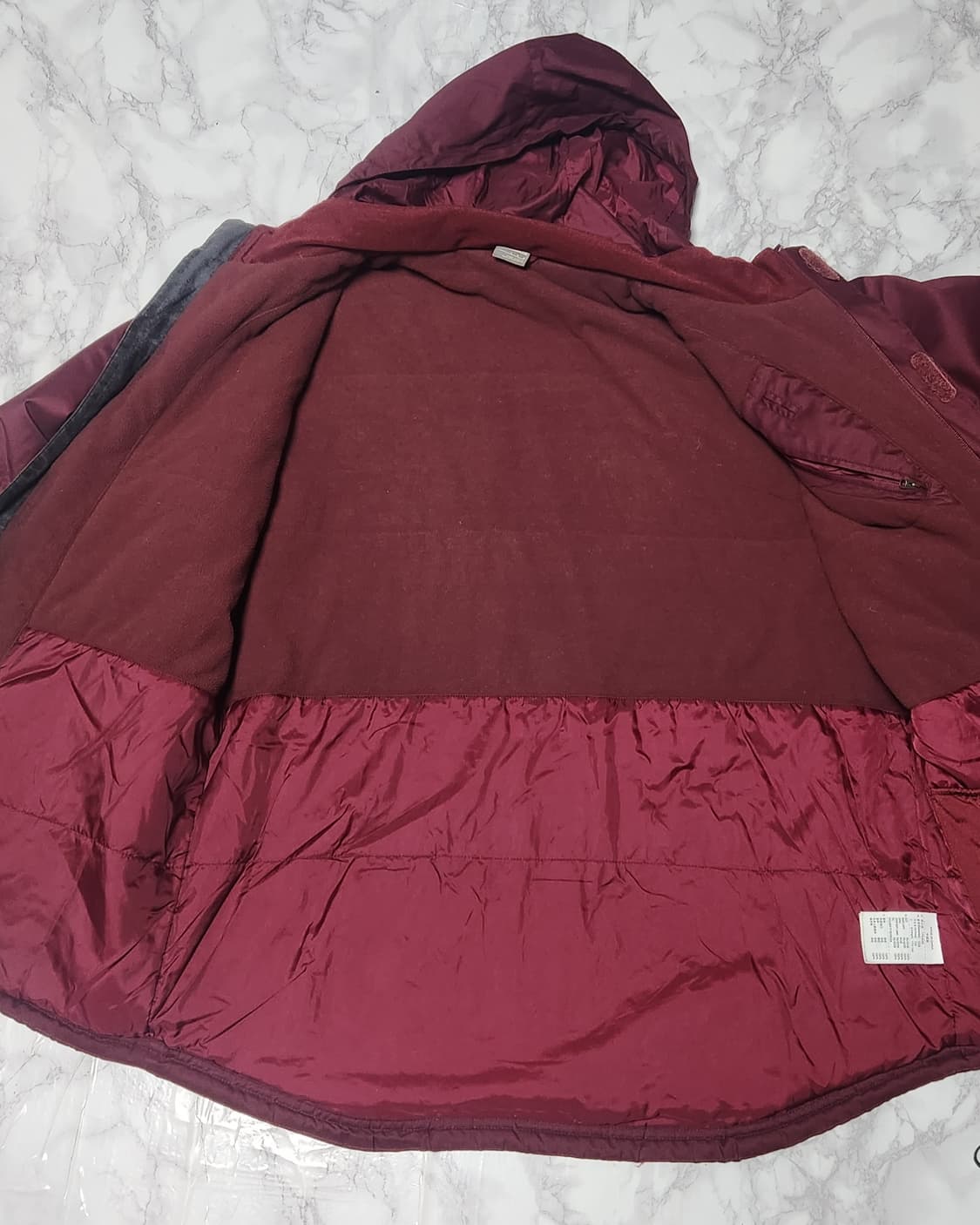 나이키 아스날 07-08 바람막이 점퍼 자켓 버건디 상품이미지5