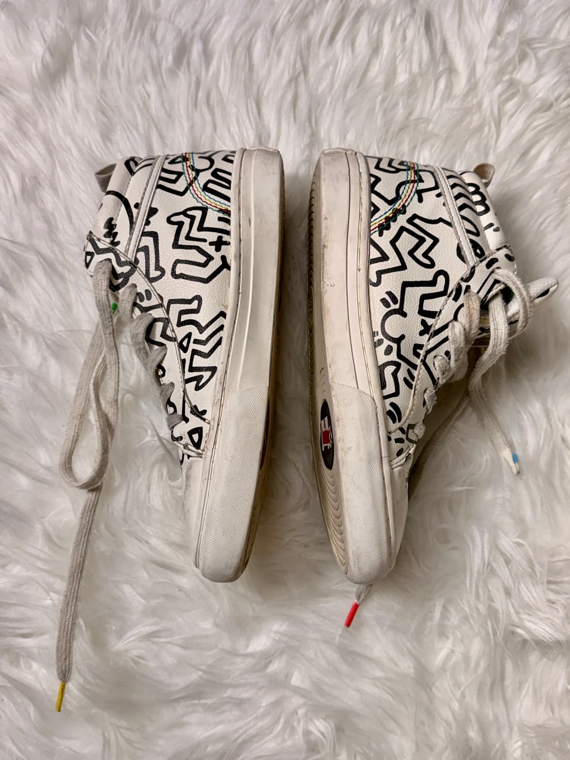 자라 키스해링 하이컷 스니커즈 215~220 상품이미지2