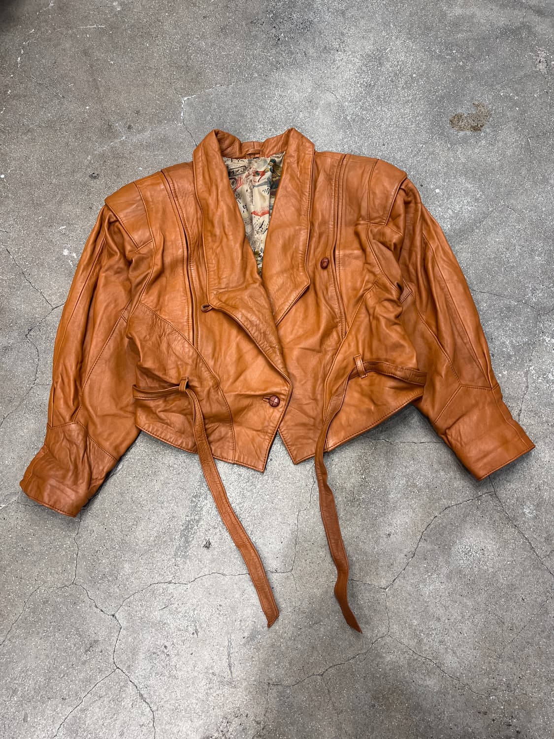 유럽 빈티지 ECHT 가죽 자켓  상품이미지1