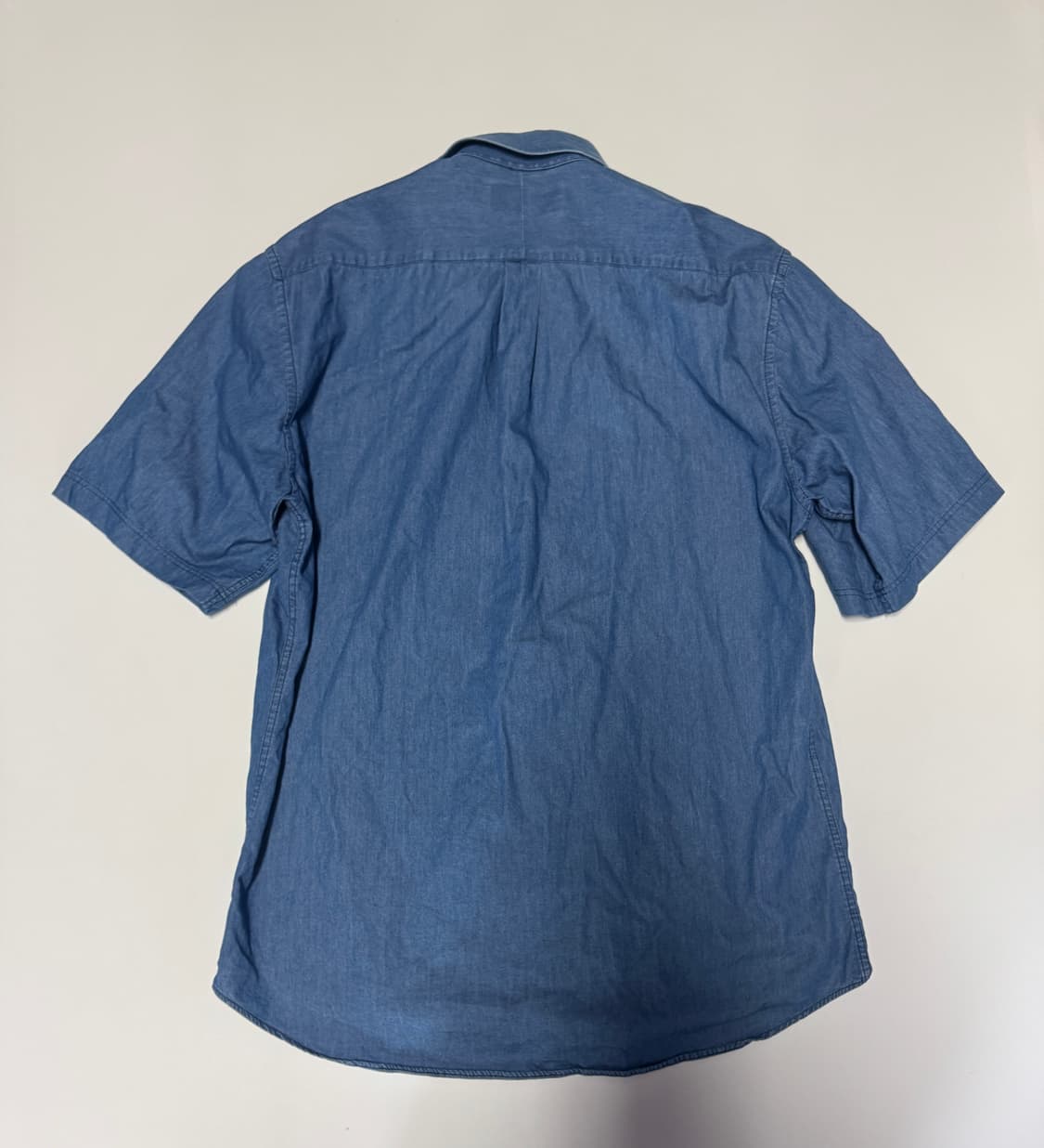 강추!! 폴로 랄프로렌 커스텀 핏 데님 반팔 셔츠 L ~ XL 상품이미지2