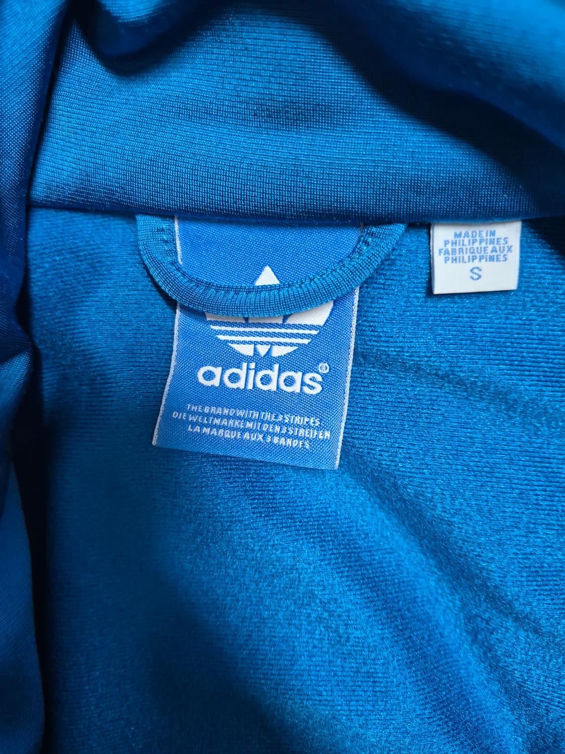 아디다스 파이어버드 트랙탑 져지 블루/오렌지 s 95 상품이미지3