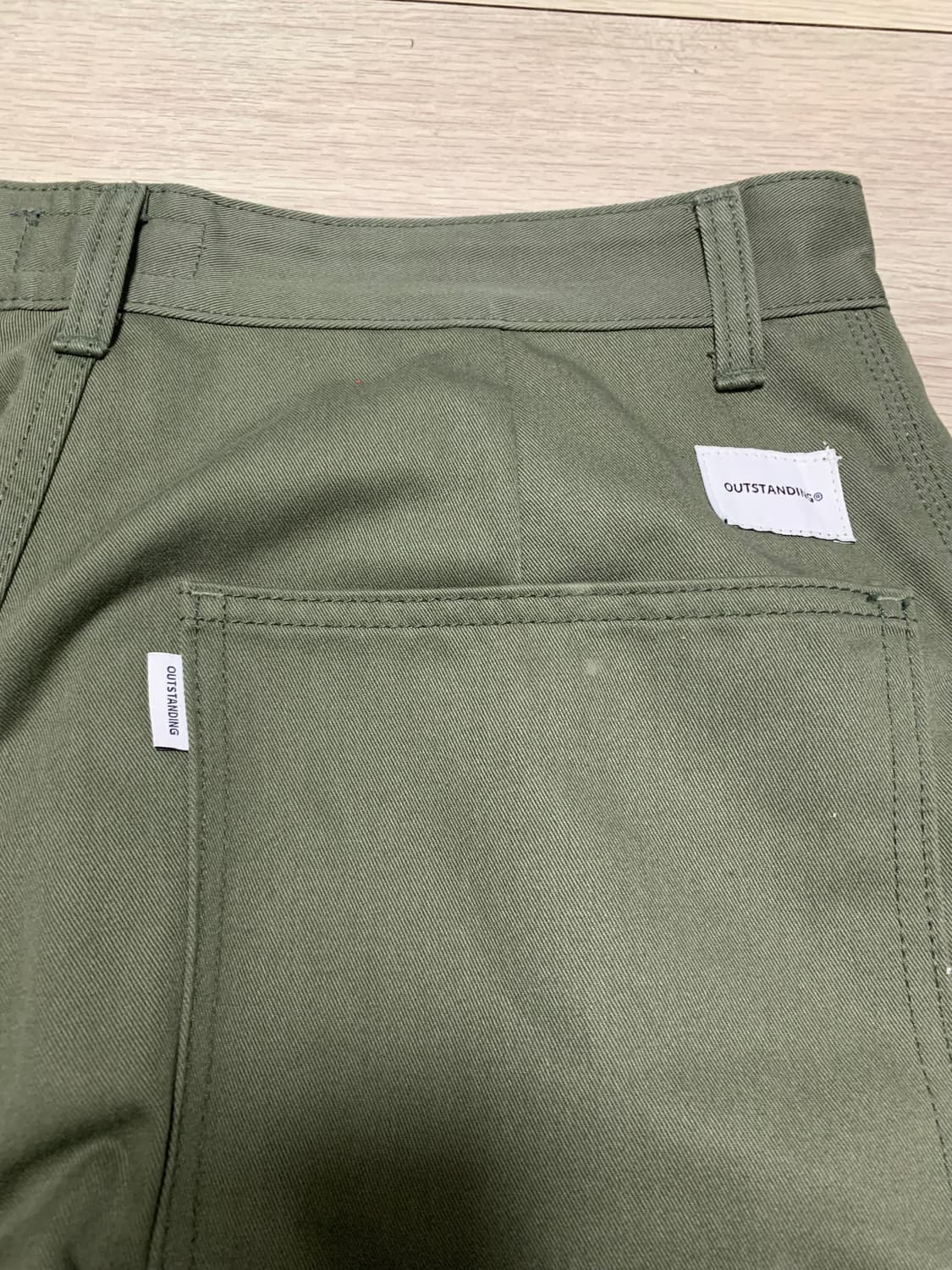 아웃스탠딩 카펜터 팬츠 올리브 그린 M 상품이미지3