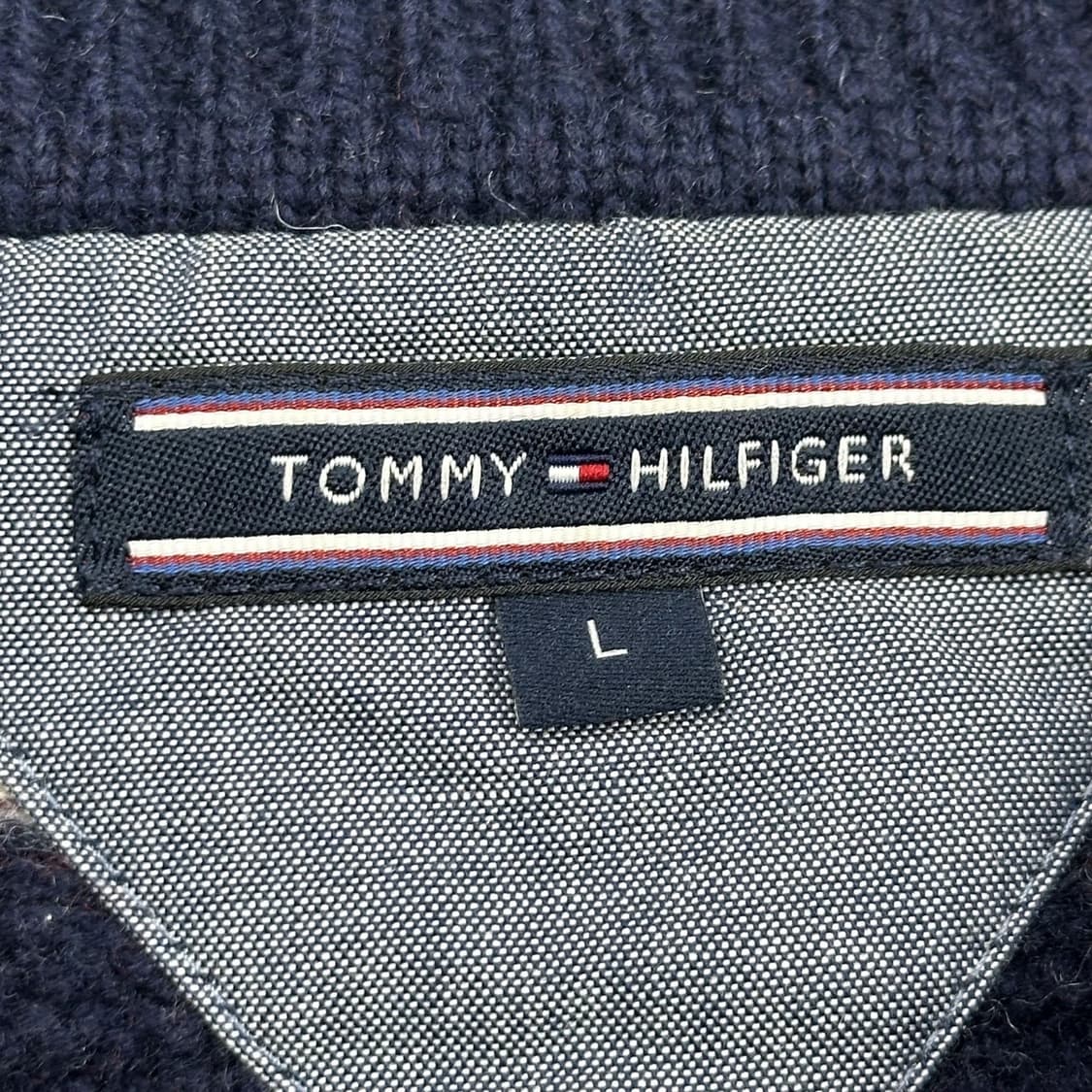 타미힐피거 플래그 노르딕 헤비 울 니트 (L) 상품이미지4