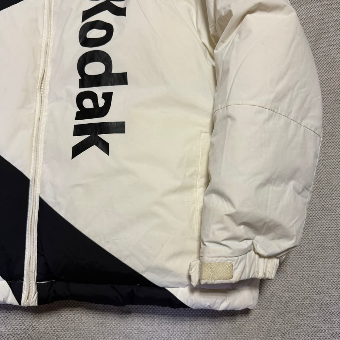 코닥 빅로고 패딩 자켓 상품이미지2