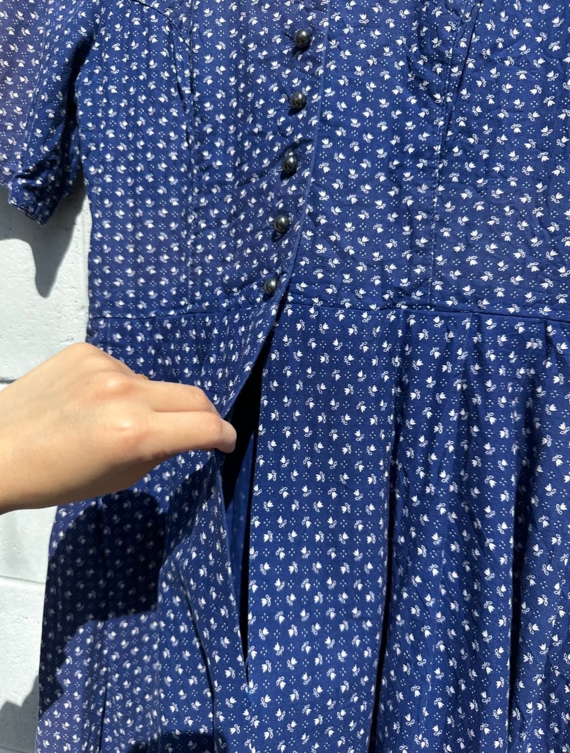 오스트리아 티롤 플라워 패턴 원피스 상품이미지5