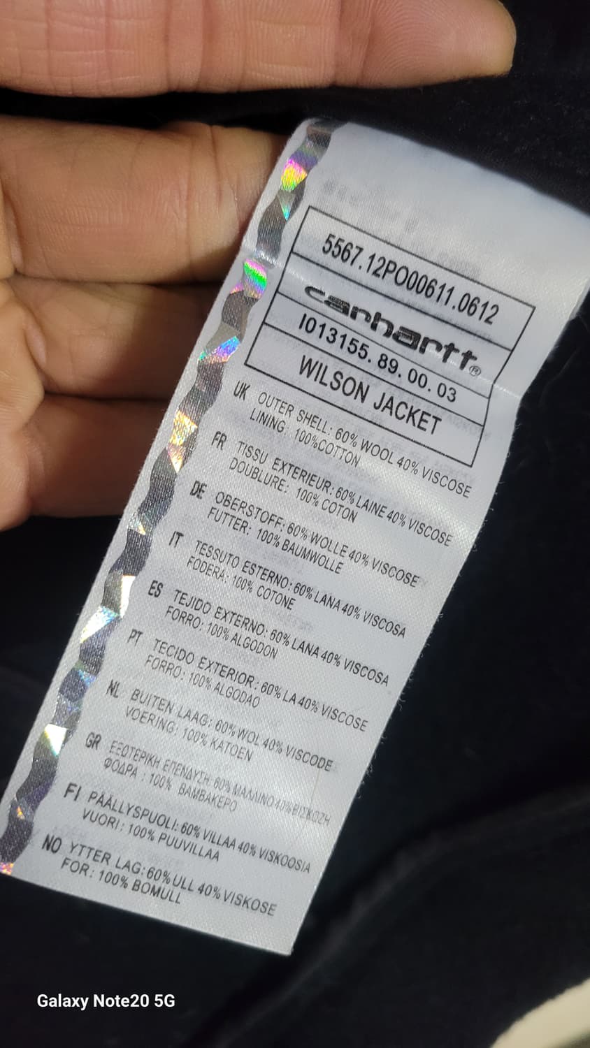 칼하트 윌슨 자켓 상품이미지5