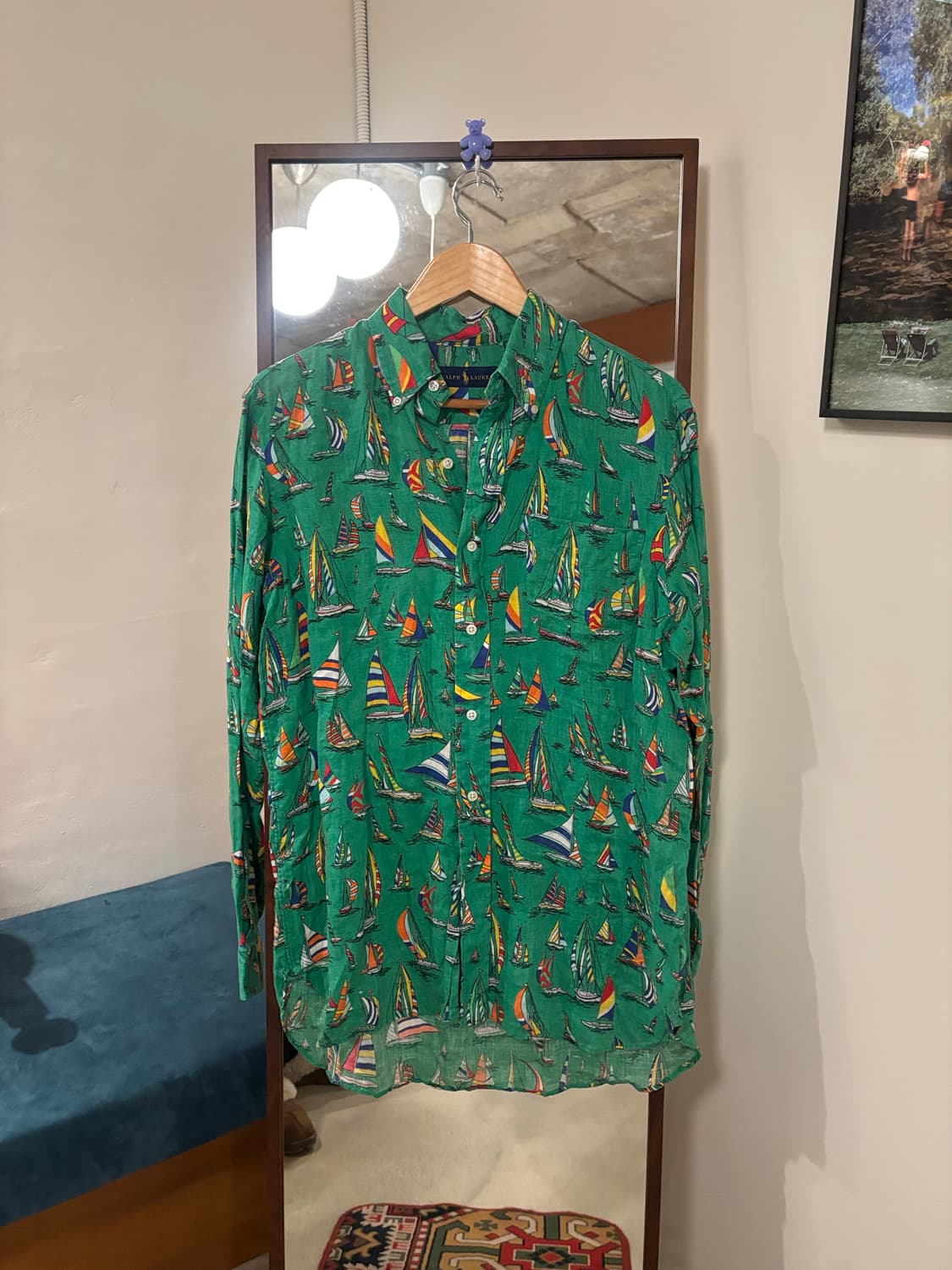 폴로 랄프로렌 요트패턴 린넨셔츠 상품이미지2