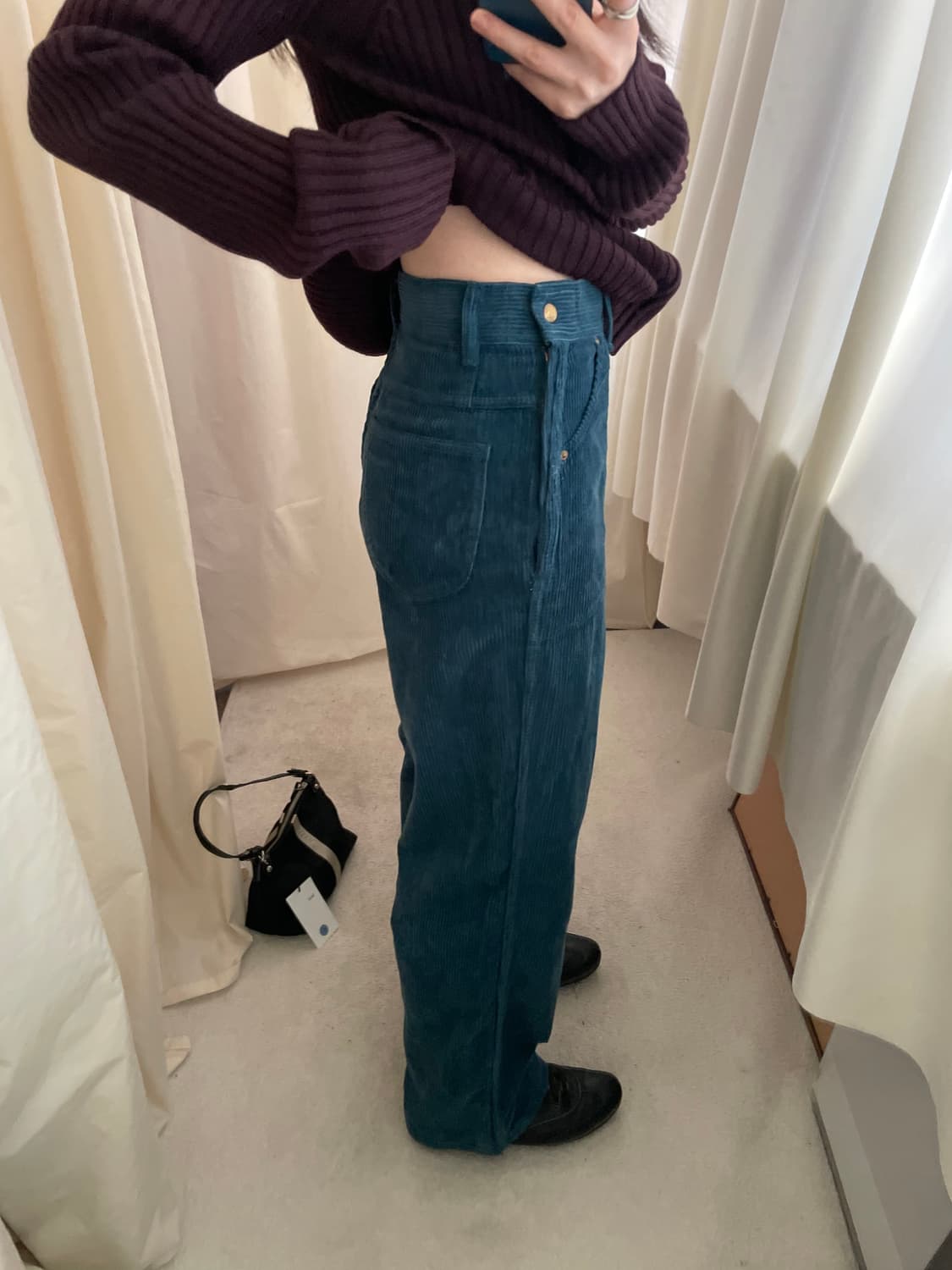 vintage Lee blue-green corduroy pants 상품이미지10