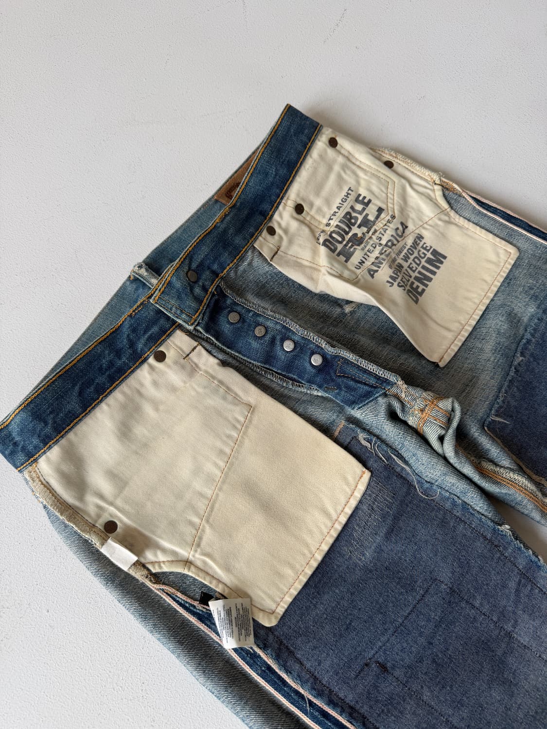 RRL Low straight selvedge jean.  상품이미지6