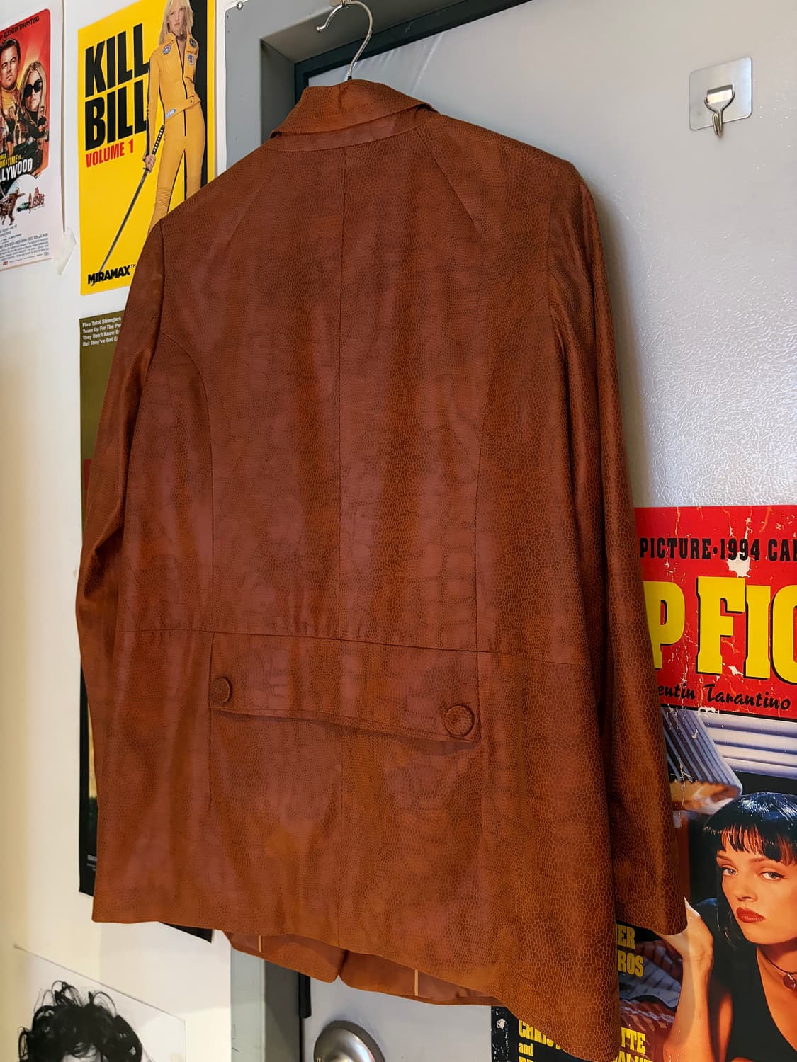 크로커다일 폴리 롱 자켓 상품이미지5