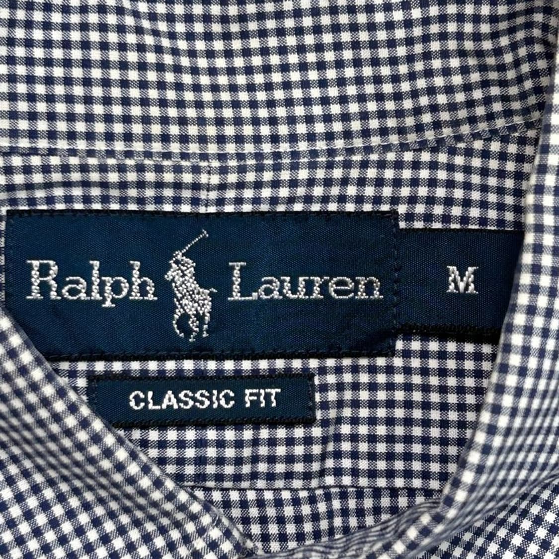 POLO RALPH LAUREN 체크 반팔 셔츠 M 상품이미지7