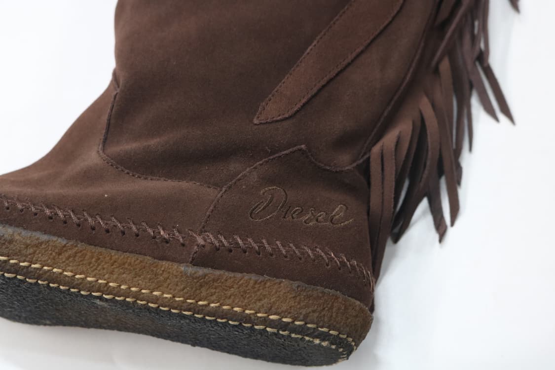 디젤 레더 프린지 웨스턴 부츠 상품이미지4