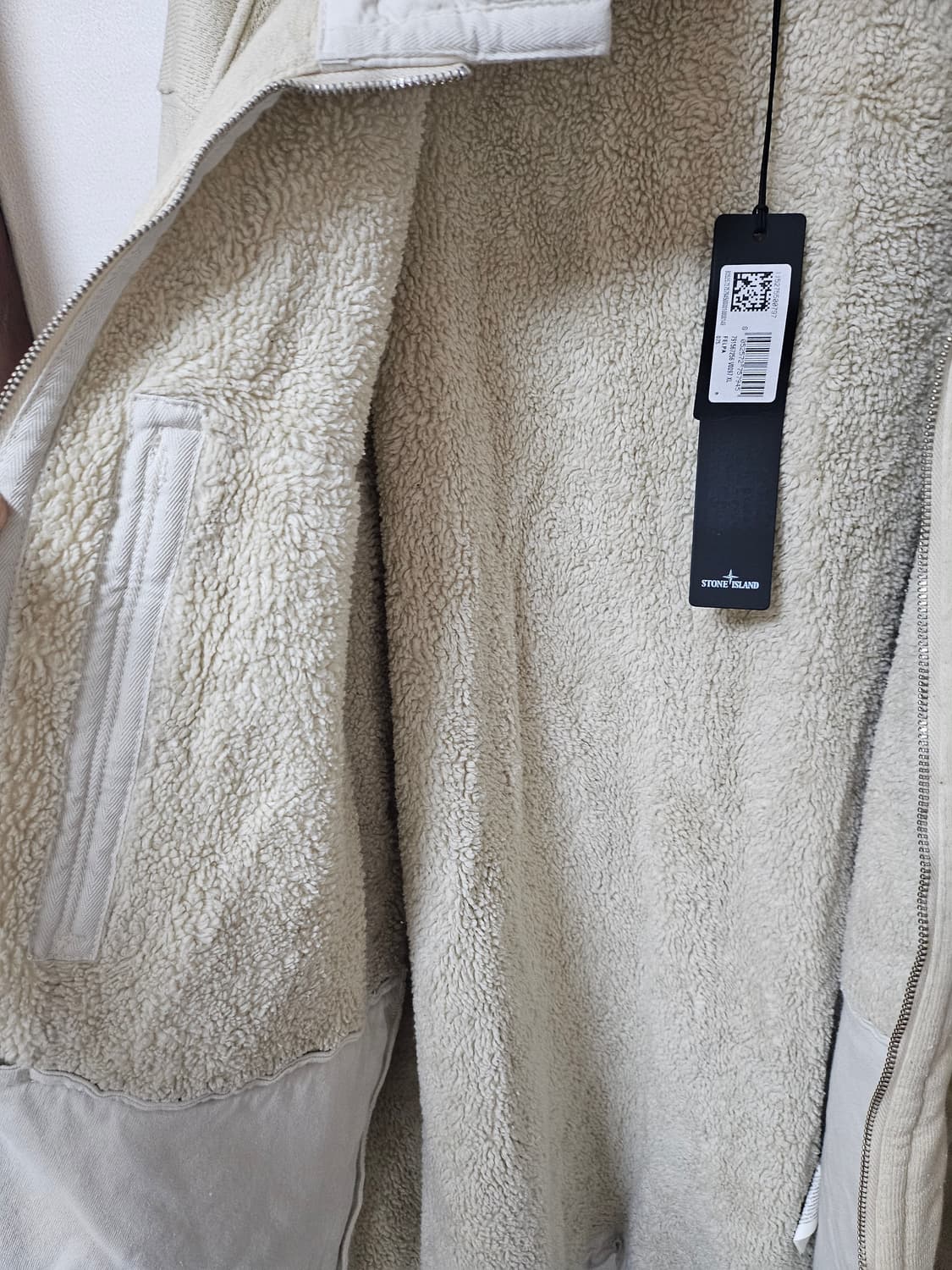 스톤아일랜드 양털 플리스 자켓xl 상품이미지5