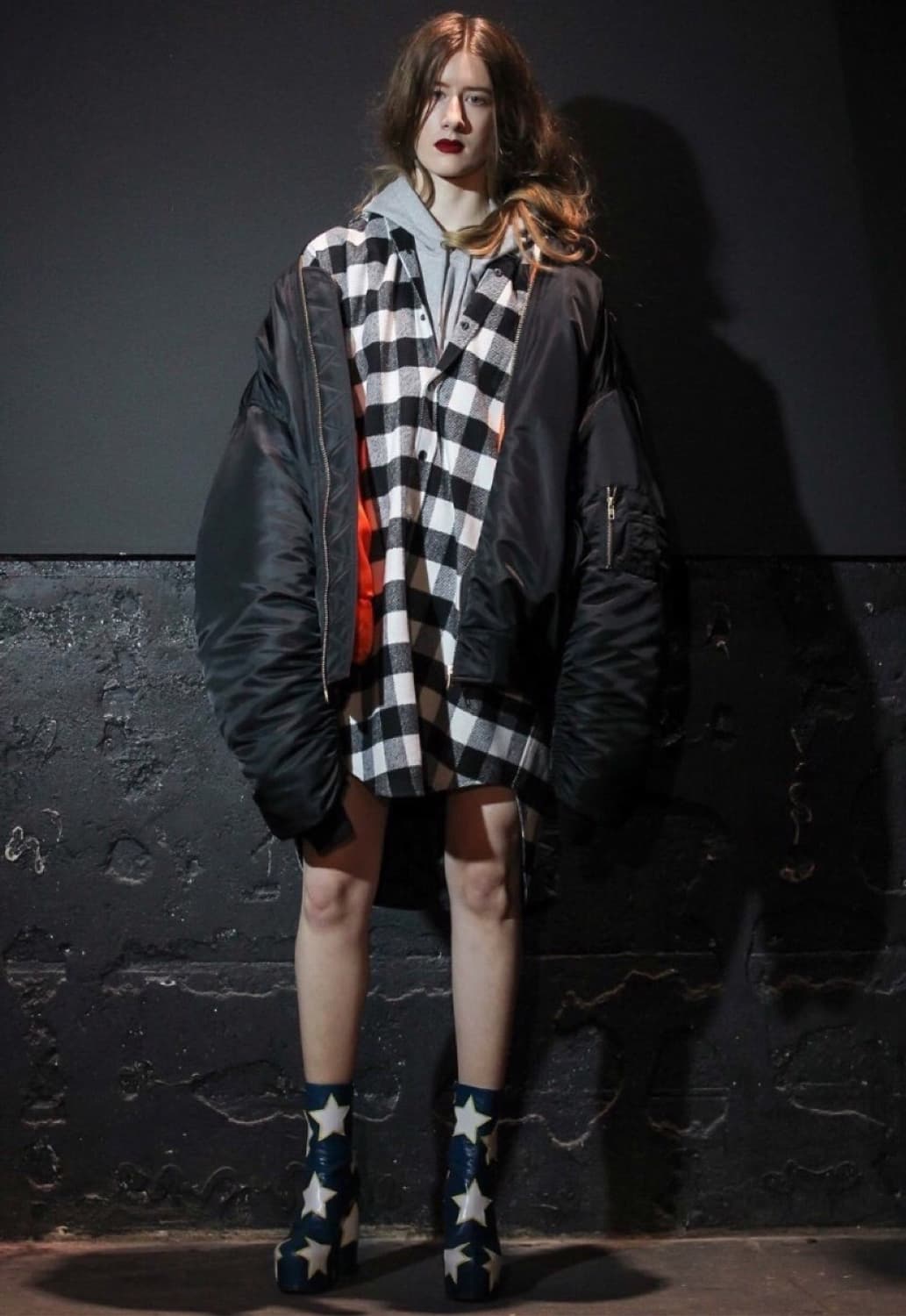 [XS] 15fw 베트멍 초초판 마원 봄버 자켓 상품이미지1