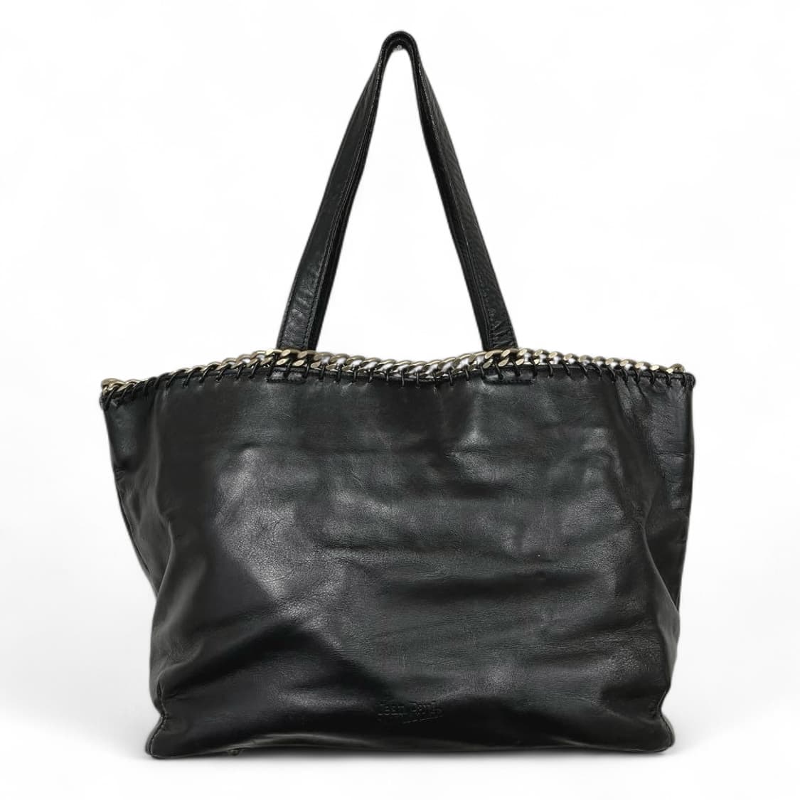 장폴고티에 골드체인 소가죽 토트백 y2k 상품이미지1
