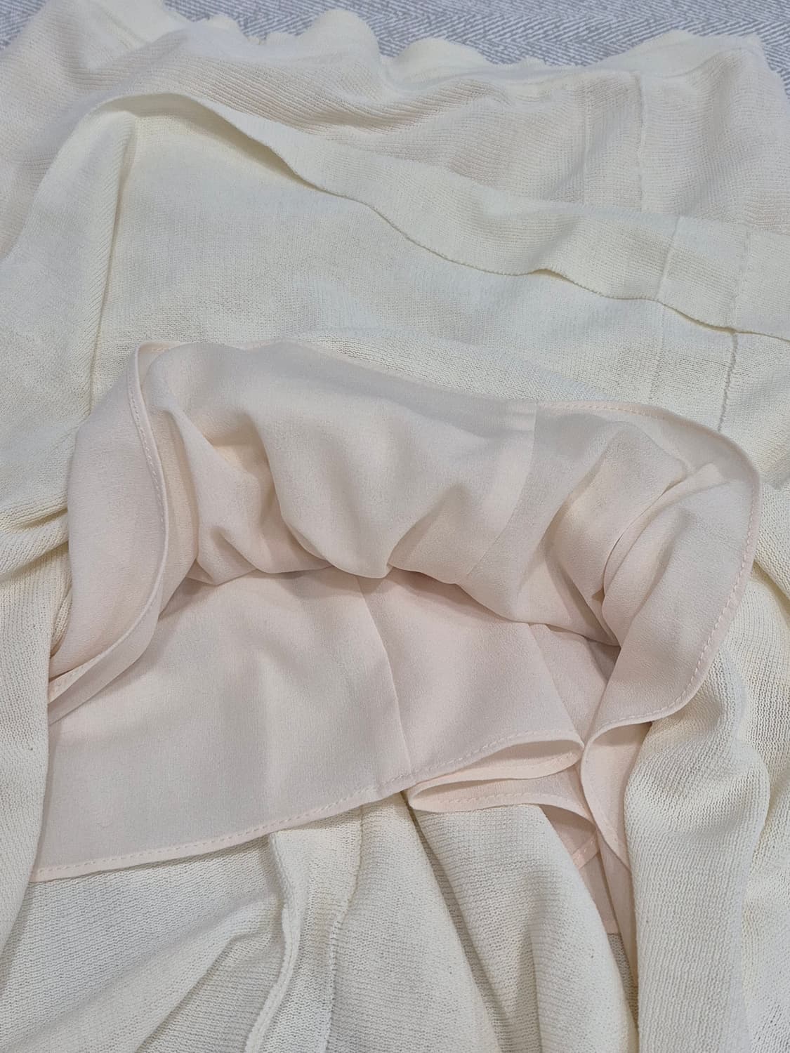 한섬 타임 롱 플레어 스커트 상품이미지5