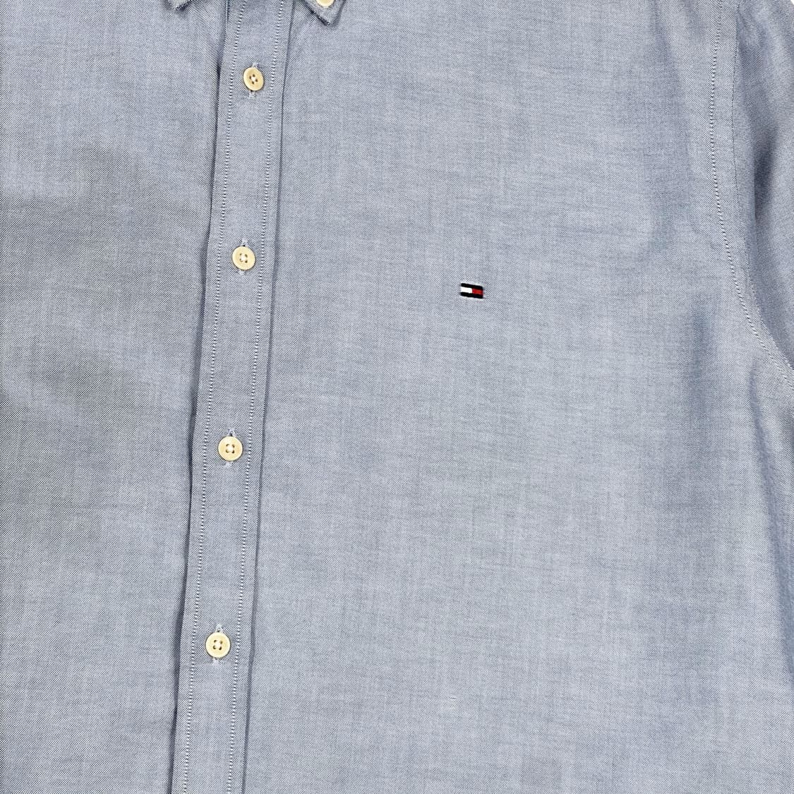 타미힐피거 플래그 스카이 블루 셔츠 (XXL) 상품이미지3