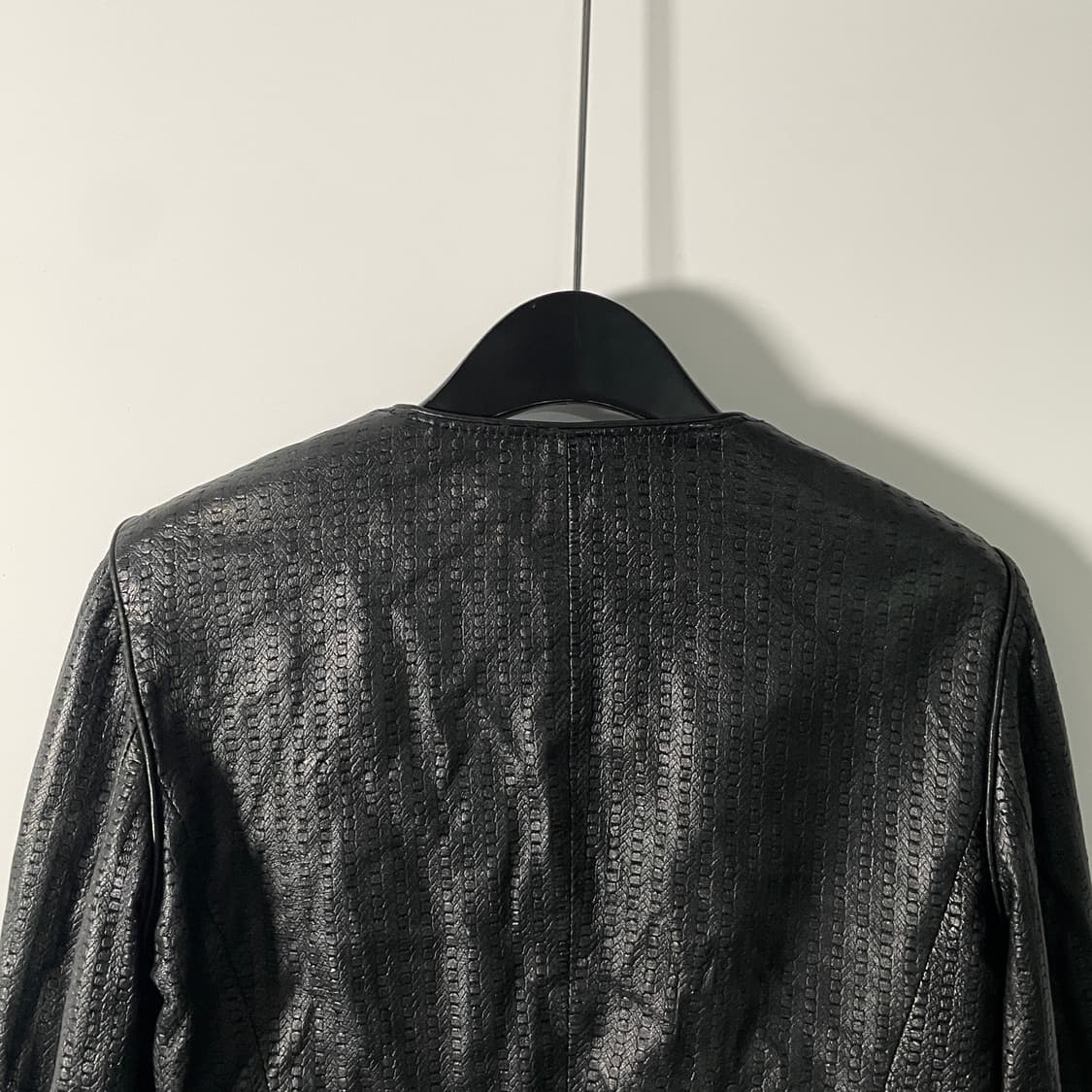 돌체엔가바나 우먼스 리얼레더 가죽자켓  (on.744)   상품이미지4