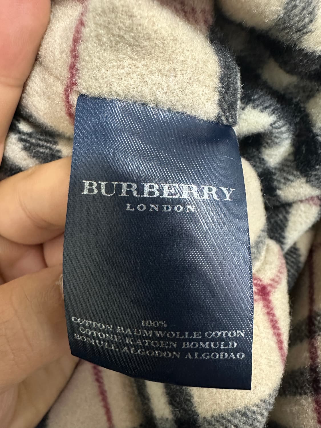 버버리 블랙 후드 맥코트 상품이미지4