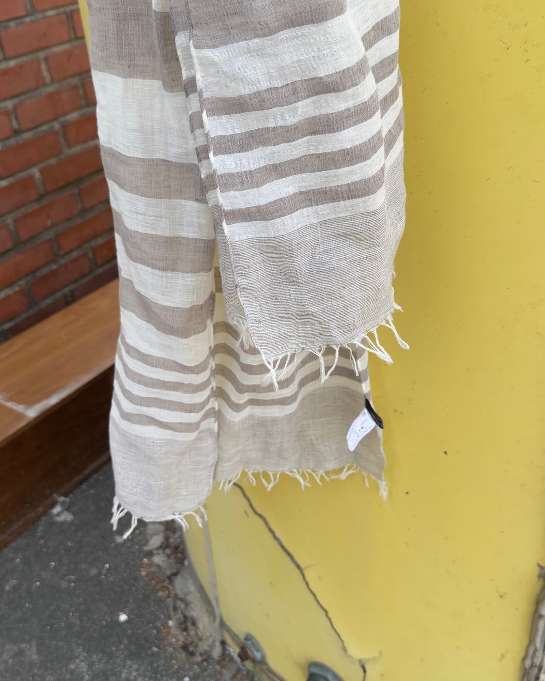 [PROFUOMO] thin cloth viscose muffler 상품이미지4