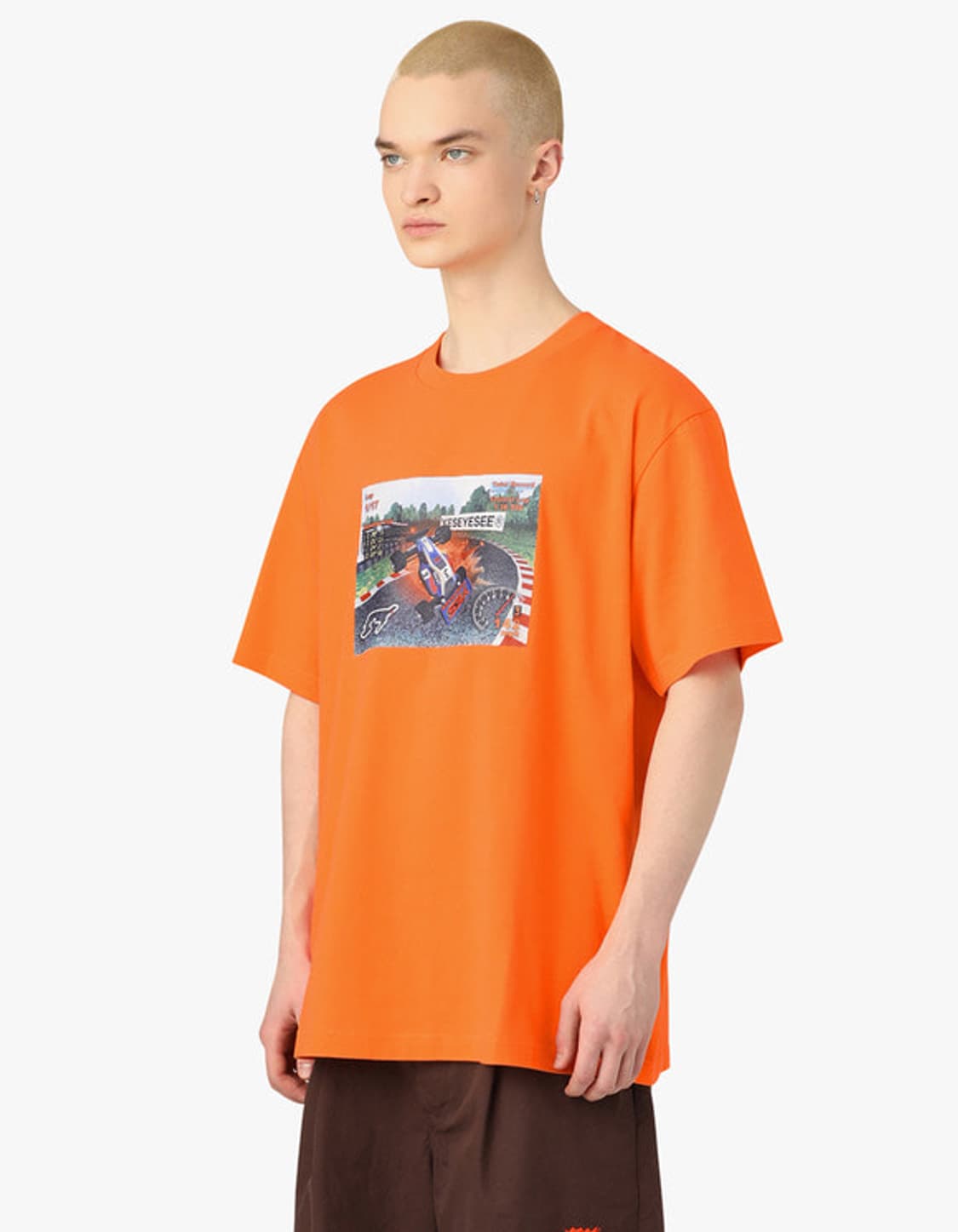 예스아이씨 Arcade Tee - Orange 상품이미지2