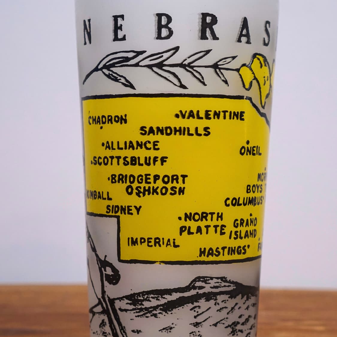 빈티지 소품 State Souvenir 유리컵 상품이미지5