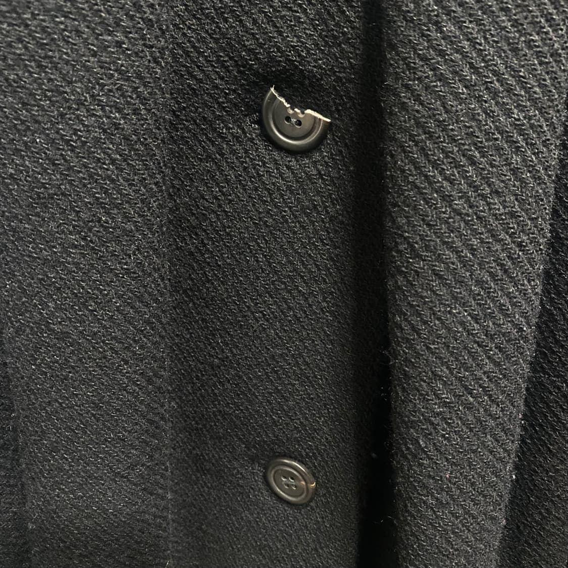 이세이미야케 오버 핏코트 실측 여성 77-88 남성L  상품이미지10