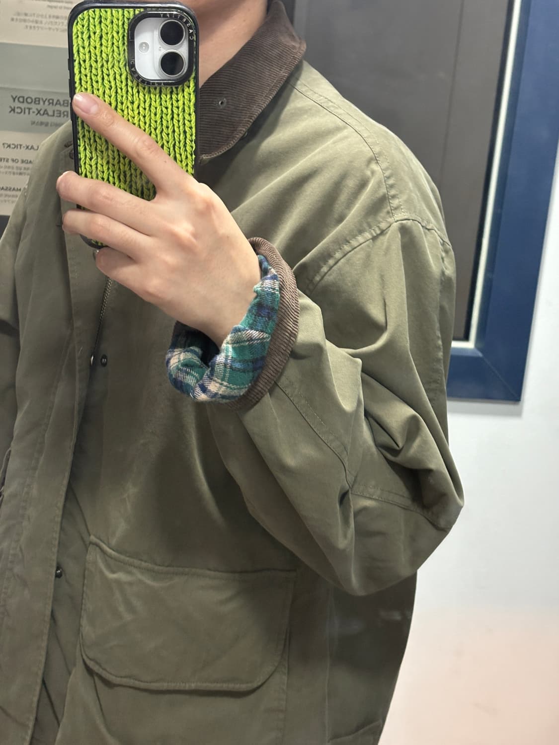 에스피오나지 blouson jacket olive 상품이미지1