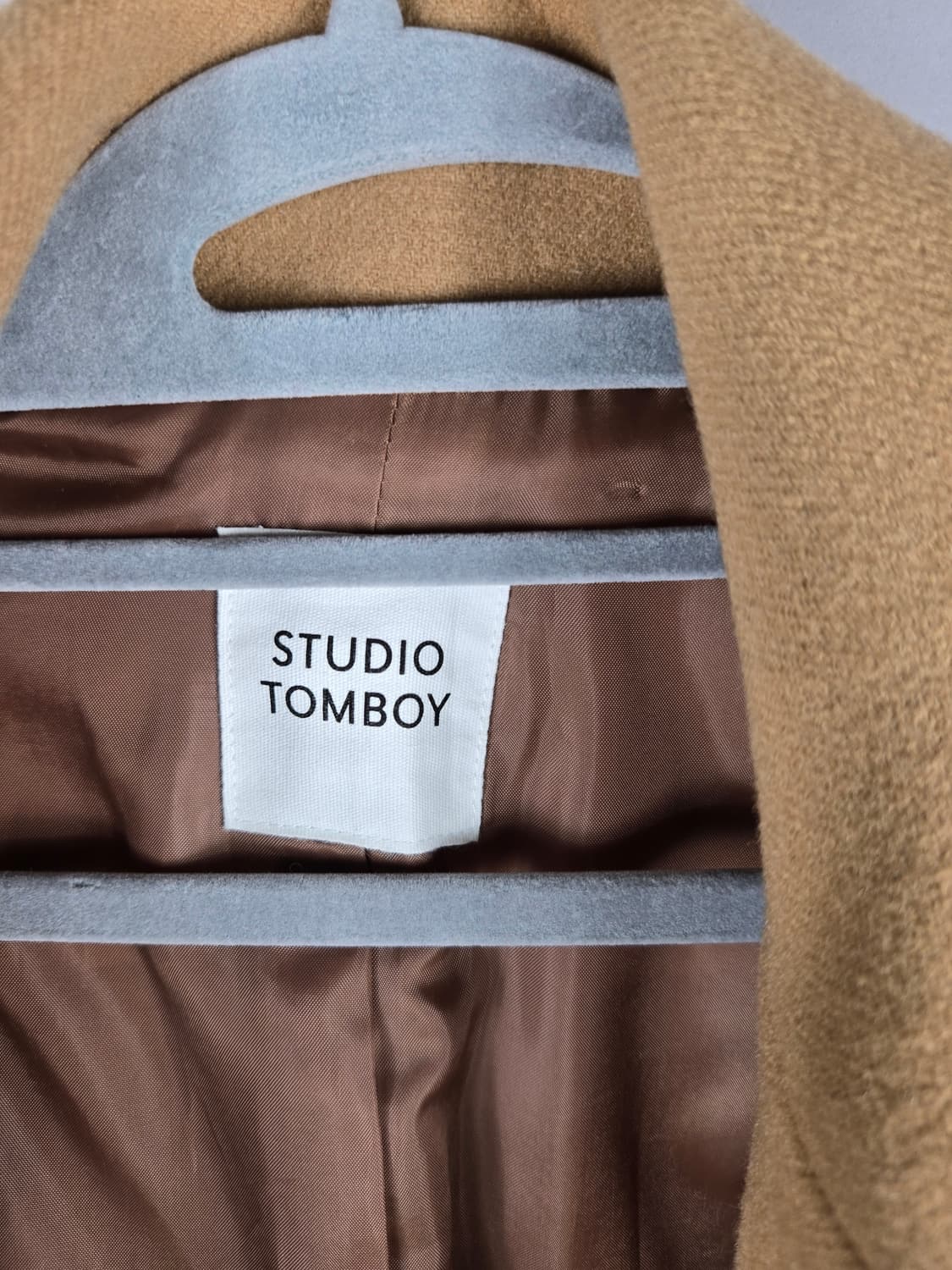 [무료배송]스튜디오 톰보이 여성 오버핏 울 혼방 코트 상품이미지9