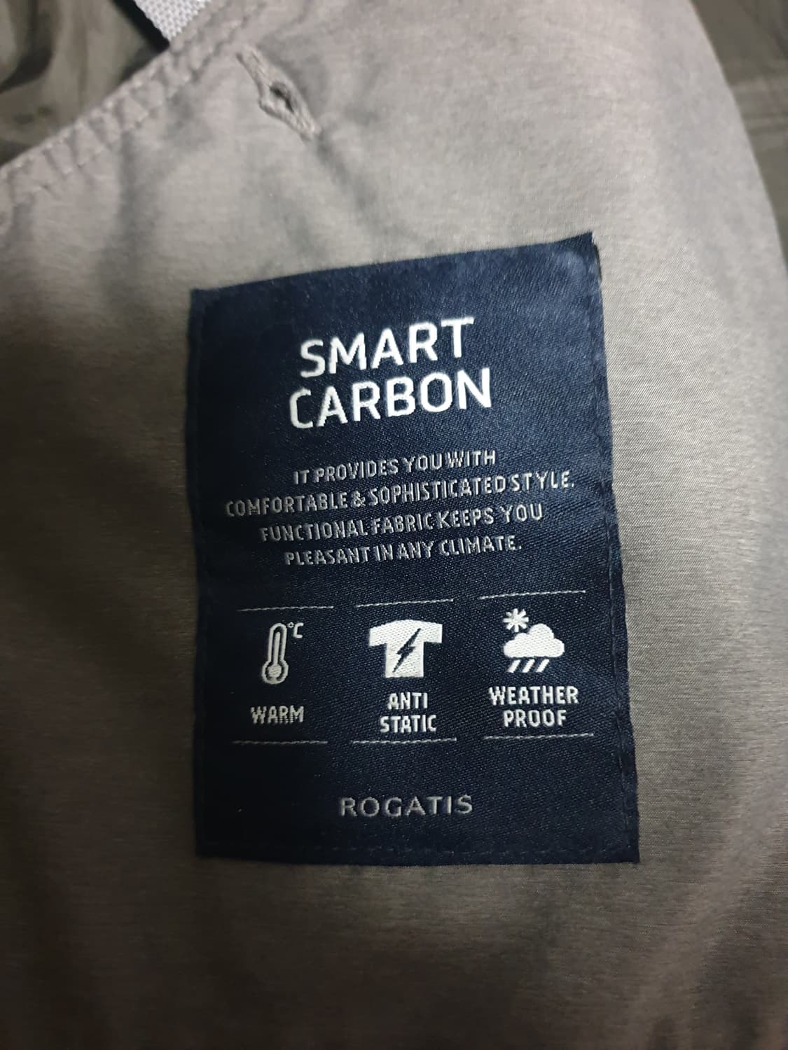 로가디스 덕다운 오피스 경량패딩 그레이 (110) 상품이미지5