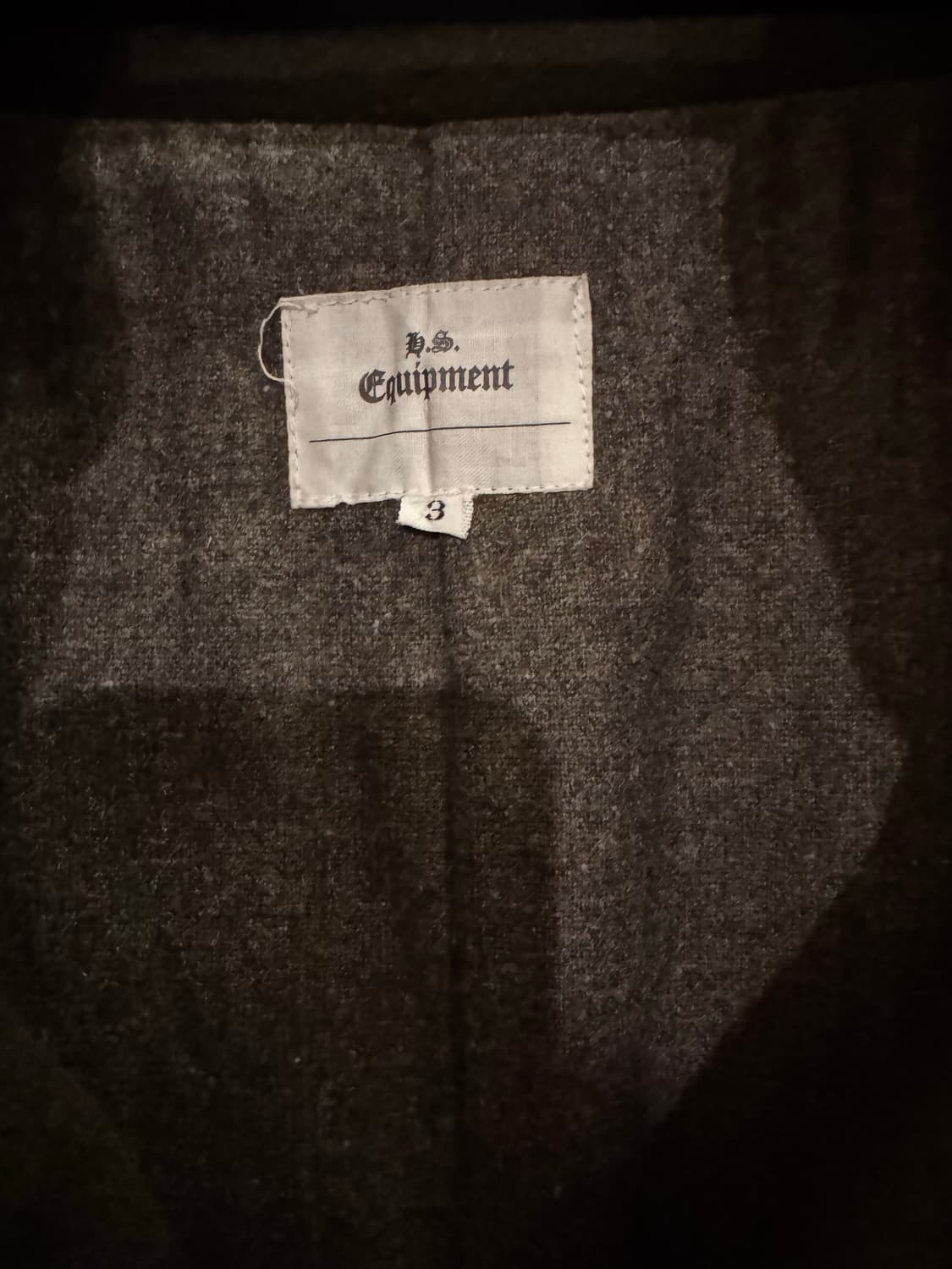 하버색 울 코트 상품이미지2