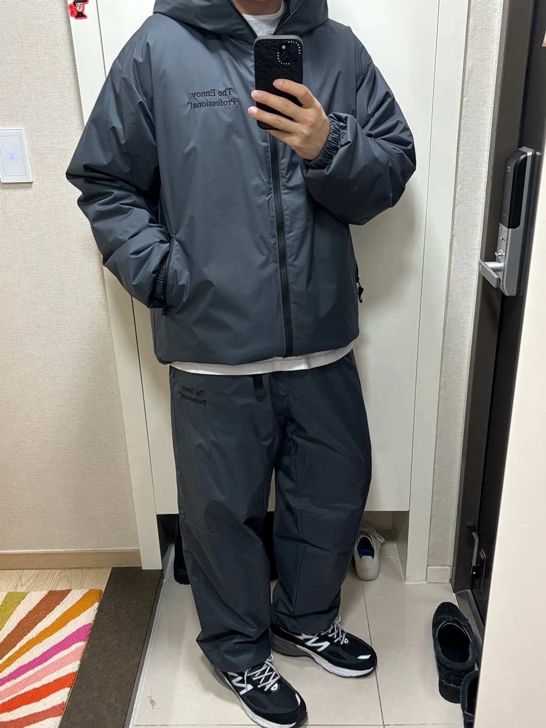 엔노이 ENNOY 24aw 패디드 셋업 그레이 XXL 상품이미지10