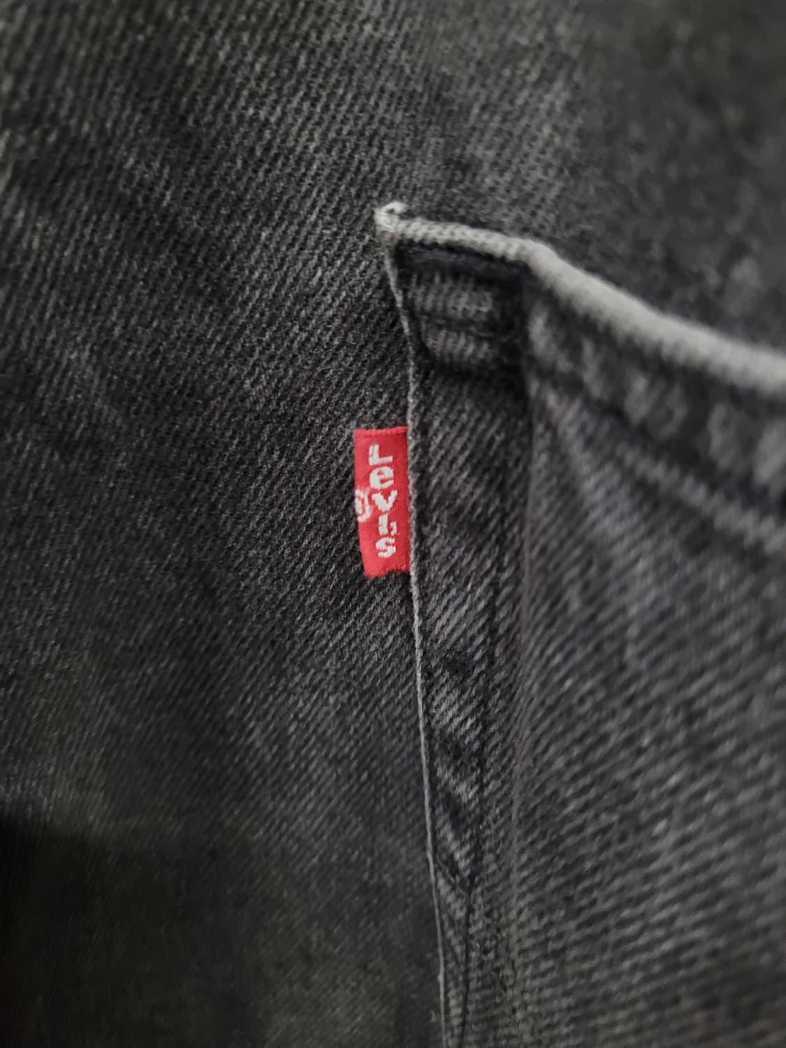 리바이스 빈티지 흑청 와이드 데님 오버롤 점프슈트 상품이미지5