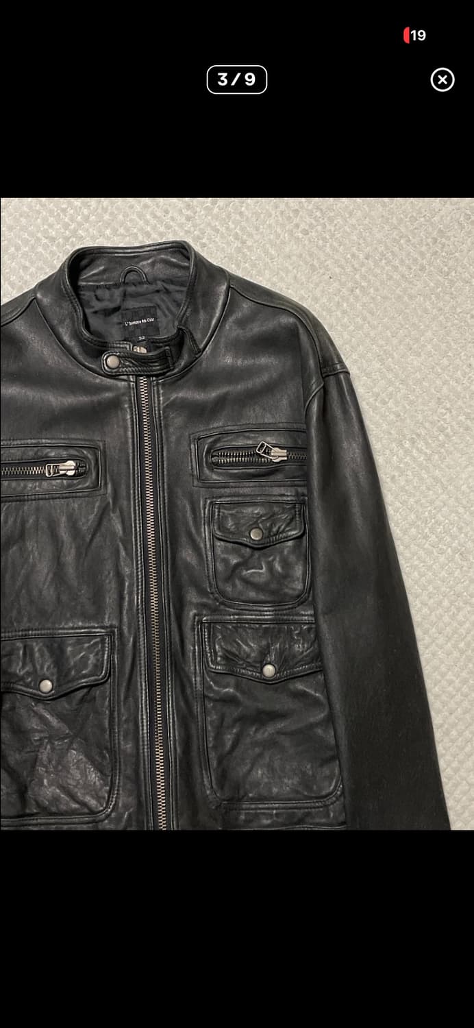L'homme en cuir 소가죽 레더자켓 상품이미지3
