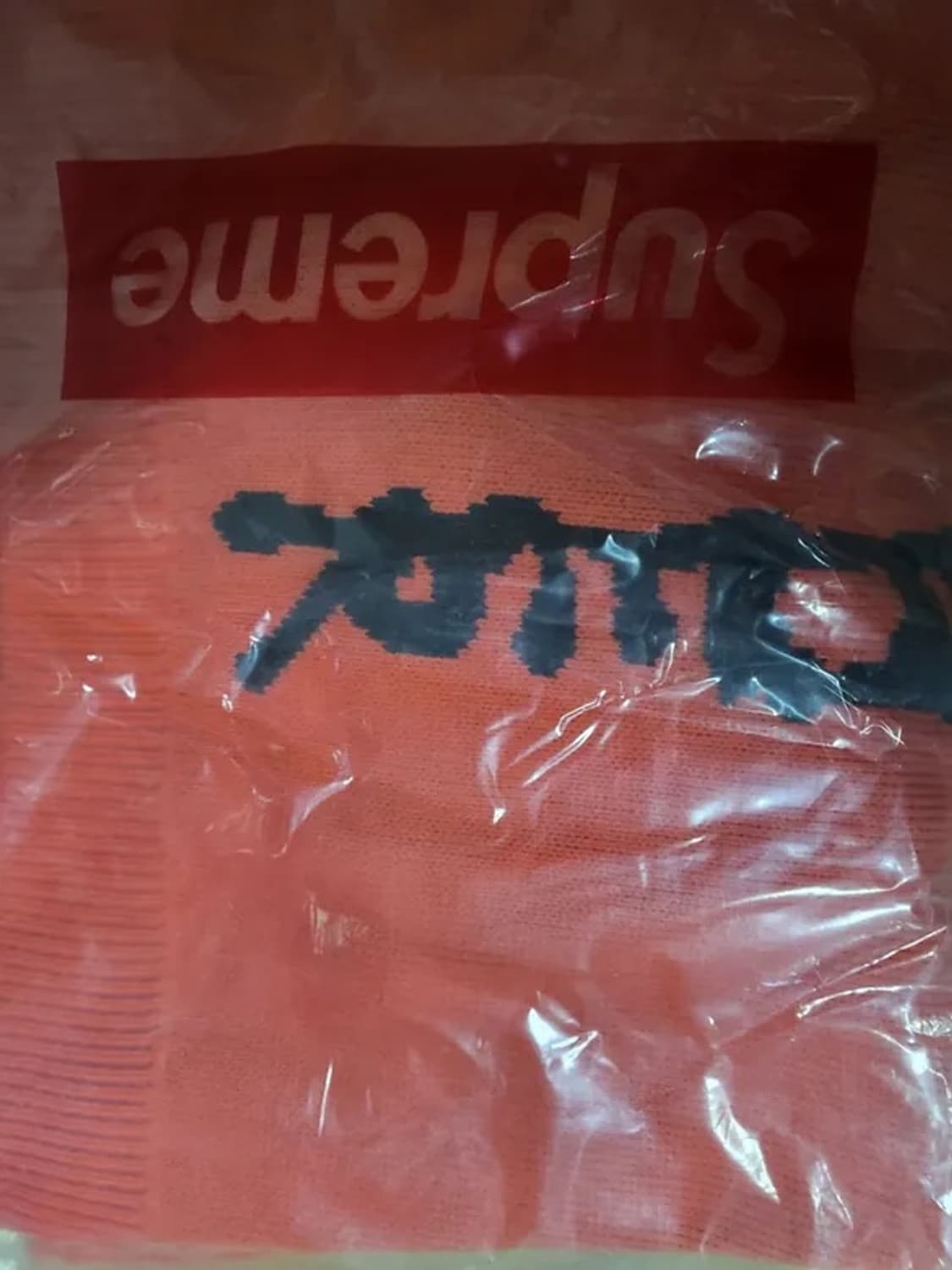 슈프림 x 트레셔 스웨터 오렌지 -새상품 상품이미지2