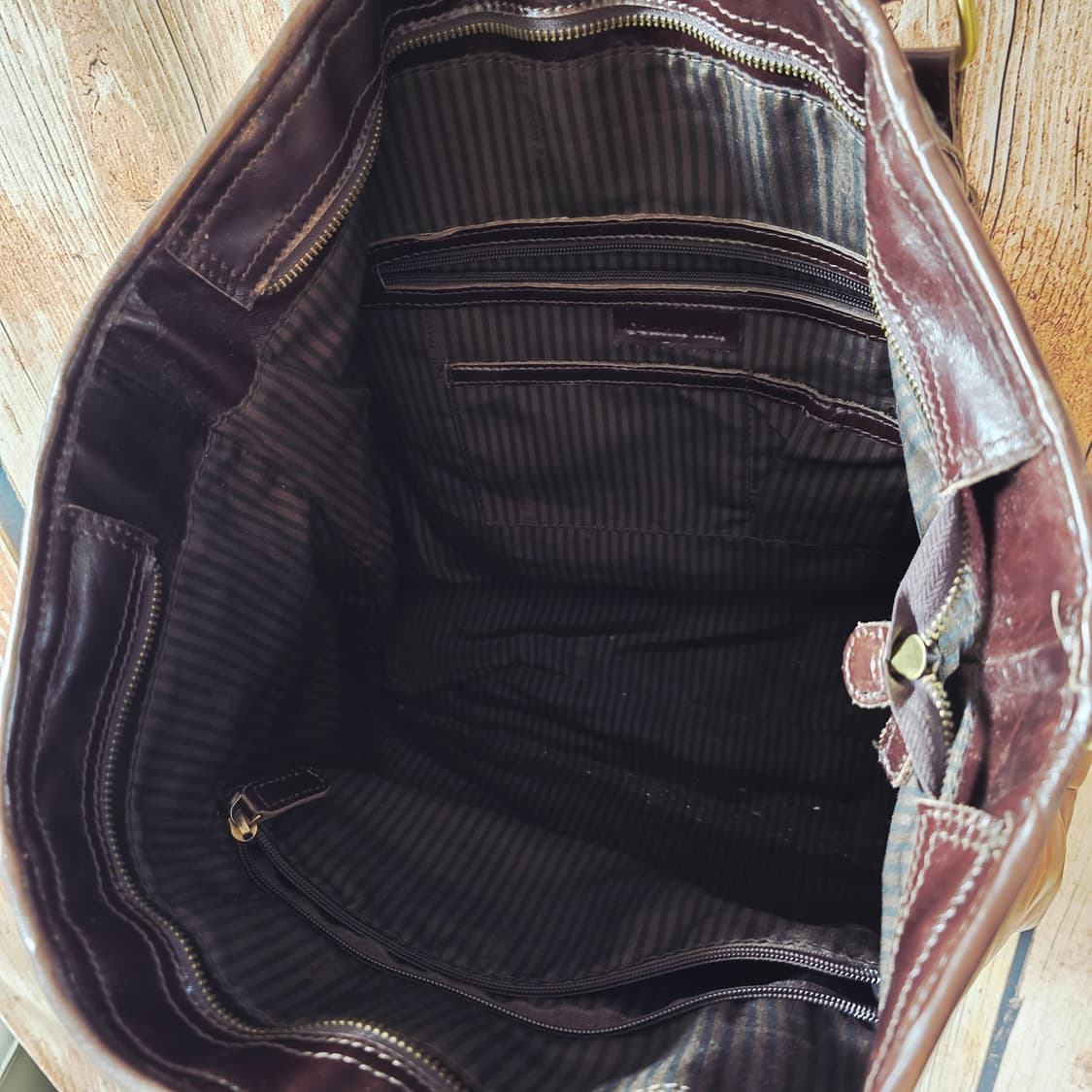 소가죽 토트 숄더백 상품이미지7