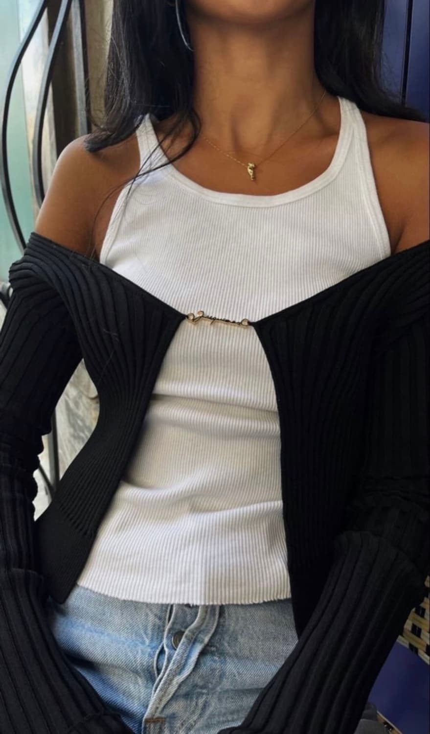 JACQUEMUS La maille pralu 자크뮈스 볼레로 상품이미지3