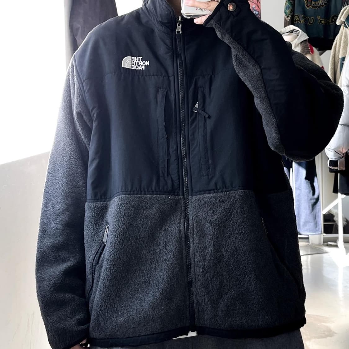 노스페이스 데날리 그레이폴라텍 플리스자켓 상품이미지1