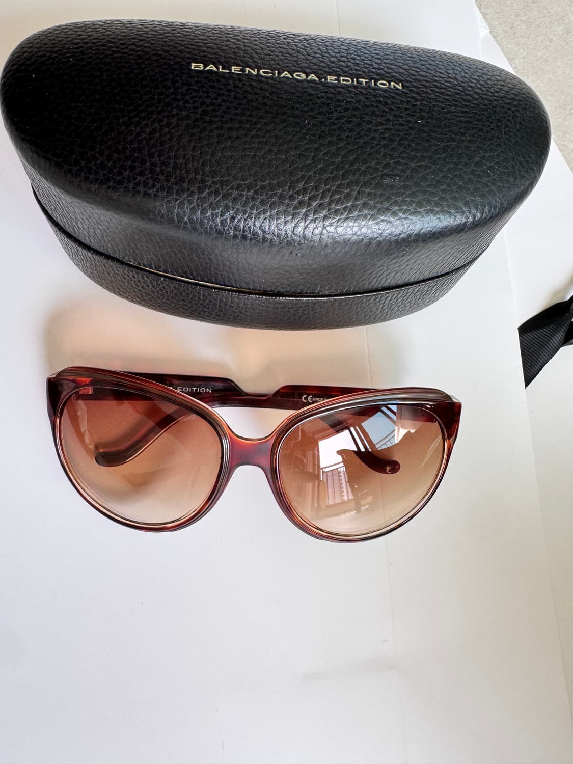 BALENCIAGA 에디션 선글라스 브라운 상품이미지8