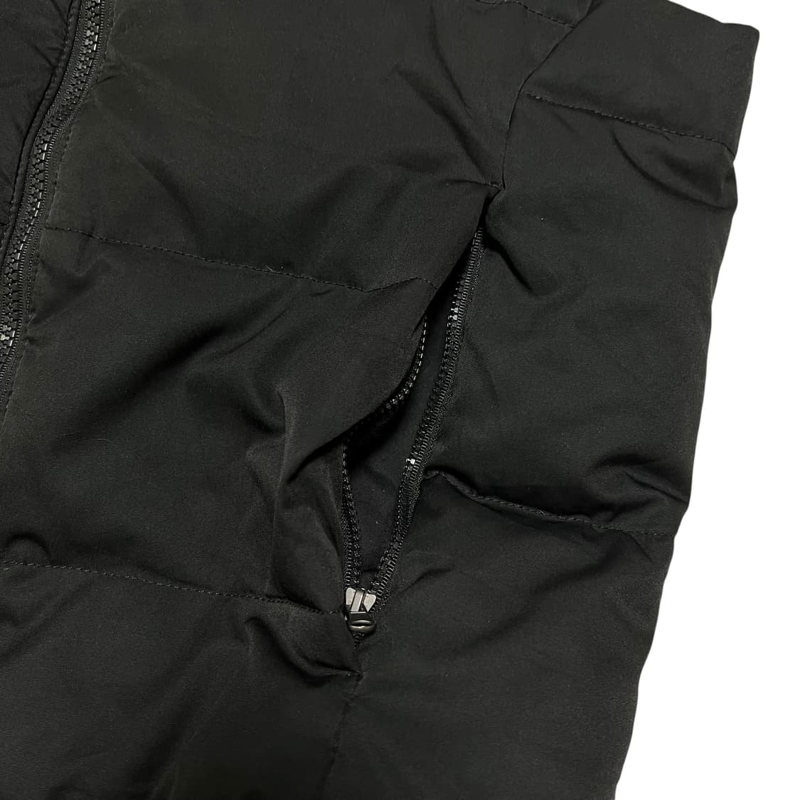 폴로 빅포니 후드 패딩조끼 블랙 상품이미지6