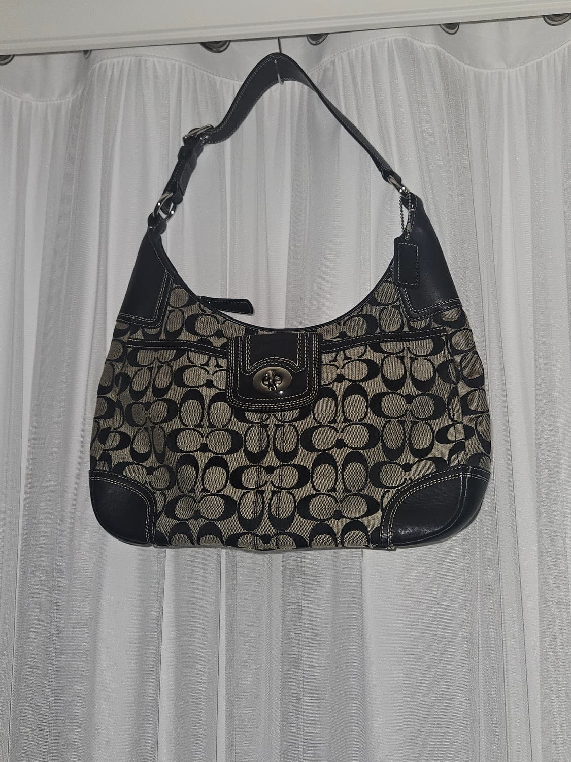 빈티지 코치 햄튼 호보백 상품이미지1