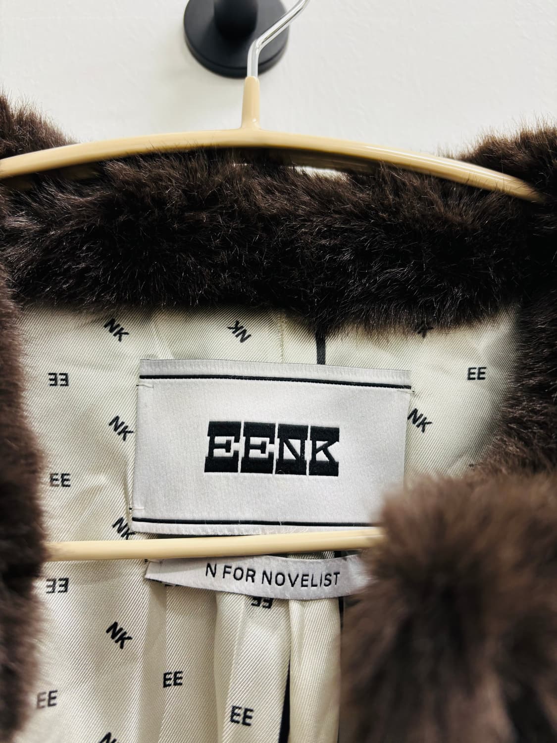 EENK 잉크 퍼 코트 상품이미지3