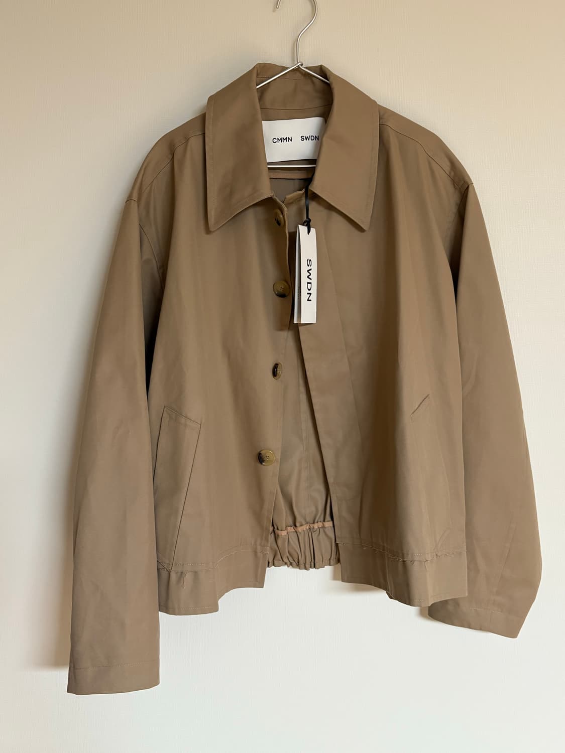 Cmmn swdn roger cropped mac coat 상품이미지4