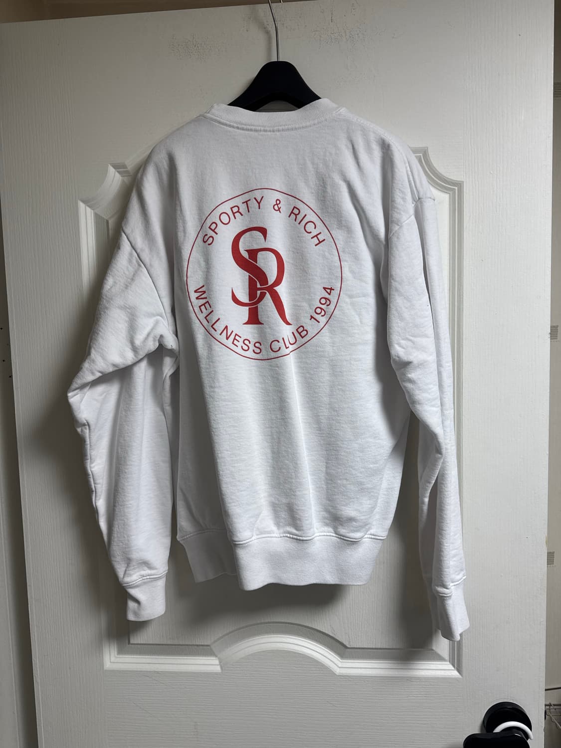 스포티앤리치 기모맨투맨 화이트 s 상품이미지2