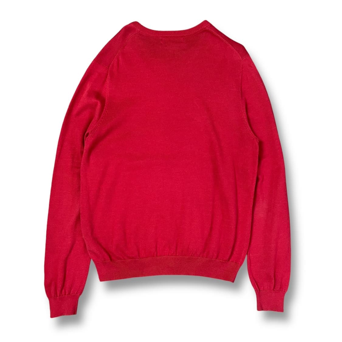 브룩스브라더스 레드 코튼 니트 M 상품이미지2