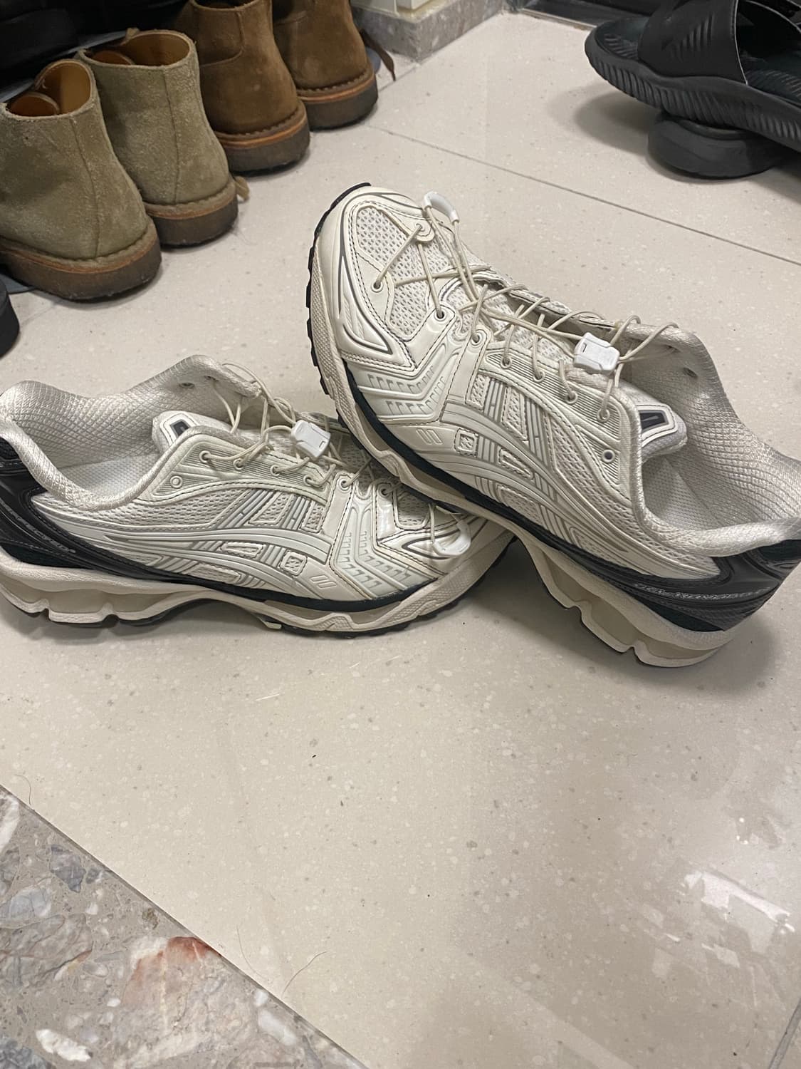 아식스 언어펙티드 젤카야노14 화이트 260 상품이미지3