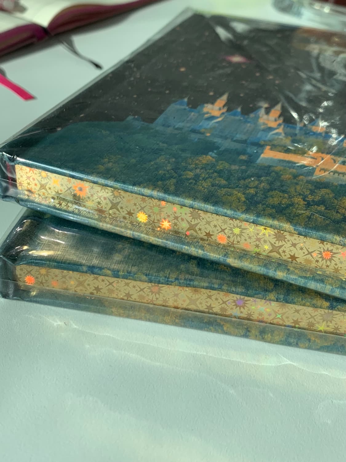 미개봉 에코드소울 다이어리 2권 메모지 2권 일괄 무지 노트 금박 별 상품이미지8