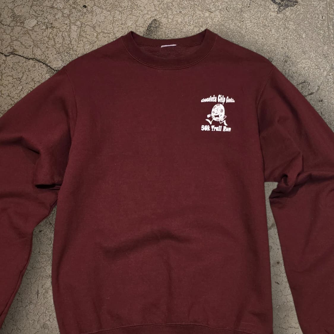 버건디 쿠키 스웻셔츠 상품이미지2