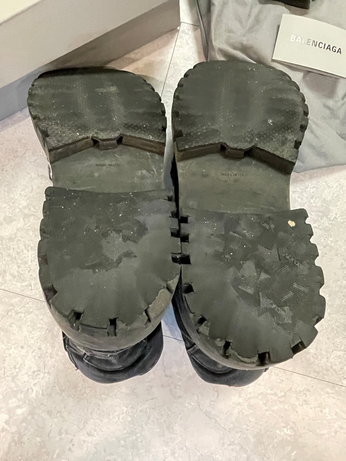 발렌시아가 스트라이크 부츠 43  상품이미지4