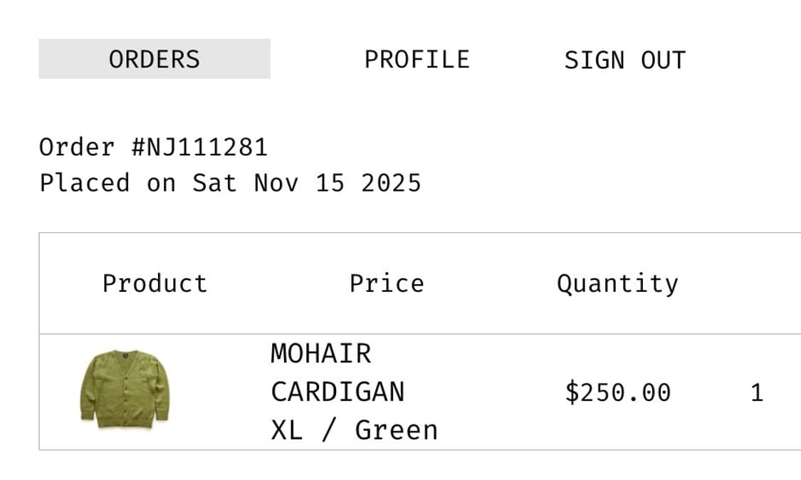 [XL] FUCT MOHAIR CARDIGAN 상품이미지3